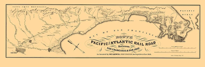 Picture of PACIFIC AND ATLANTIC RAILROAD - BRITTON 1851