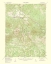 Picture of QUINCY CALIFORNIA QUAD - USGS 1956
