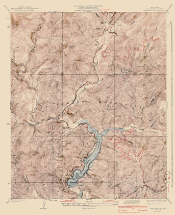Picture of CAMP RINCON CALIFORNIA QUAD - USGS 1940
