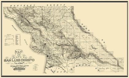 Picture of SAN LUIS OBISPO CALIFORNIA - HENDERSON 1890