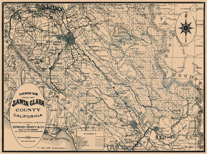 Picture of SANTA CLARA CALIFORNIA - DENNY 1913