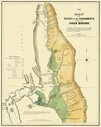 Picture of SACRAMENTO VALLEY GOLD REGION CALIFORNIA