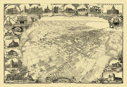 Picture of SANTA BARBARA CALIFORNIA - GIFFORD 1898