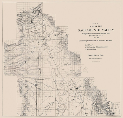 Picture of SACRAMENTO VALLEY CALIFORNIA - BRITTON AND REY