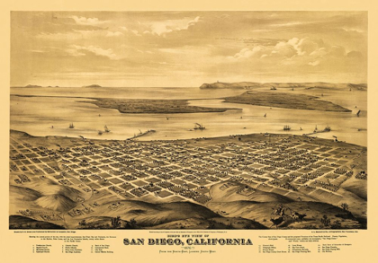 Picture of SAN DIEGO CALIFORNIA - BANCROFT 1876