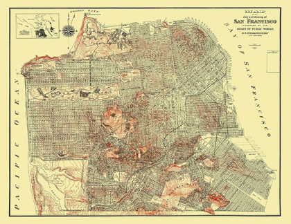 Picture of SAN FRANCISCO CALIFORNIA - OSHAUGHNESSY 1929