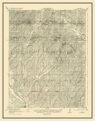 Picture of SAN MIGUEL CALIFORNIA QUAD - USGS 1919