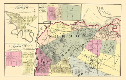 Picture of FREMONT CALIFORNIA LANDOWNER - THOMPSON 1876