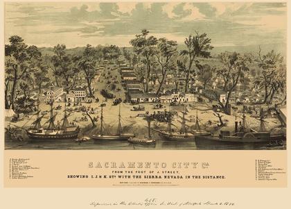 Picture of SACRAMENTO CALIFORNIA - STRINGER 1850