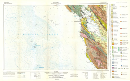 Picture of SAN FRANCISCO SHEET CALIFORNIA MINES