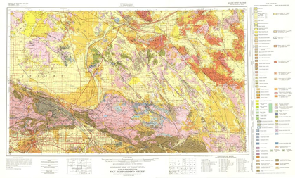 Picture of SAN BERNARDINO SHEET CALIFORNIA MINES - ROGERS