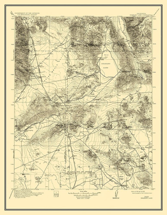 Picture of SEARLES LAKE CALIFORNIA QUAD - USGS 1915