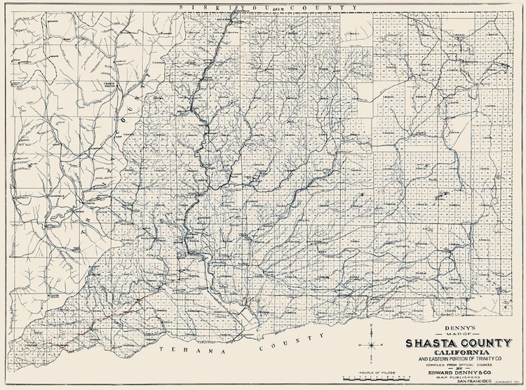 Picture of SHASTA CALIFORNIA - DENNY 1904