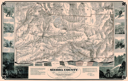 Picture of SIERRA COUNTY CALIFORNIA - HENDEL 1874