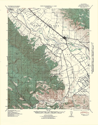 Picture of SOLEDAD CALIFORNIA QUAD - USGS 1940