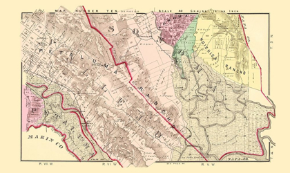 Picture of SONOMA  SOUTH CALIFORNIA LANDOWNER - THOMPSON 1877