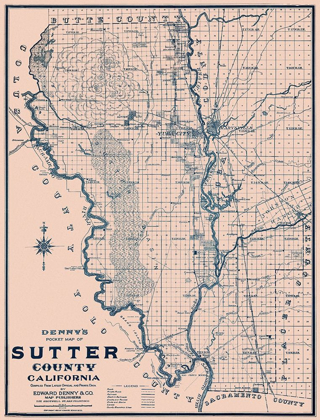 Picture of SUTTER CALIFORNIA - DENNY 1913