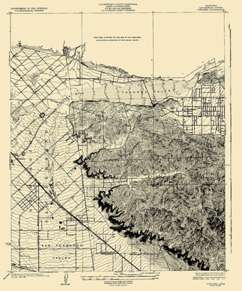 Picture of STOCKTON CALIFORNIA QUAD - USGS 1926