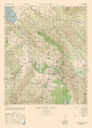 Picture of SANTA YSABEL SHEET - US ARMY 1943