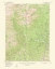 Picture of TRINITY LAKE CALIFORNIA QUAD - USGS 1956