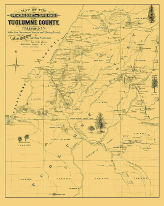 Picture of TUOLUMNE CALIFORNIA LANDOWNER - DART 1878