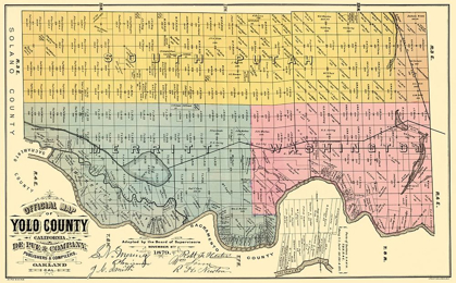 Picture of YOLO  EAST CALIFORNIA LANDOWNER - DE PUE 1879