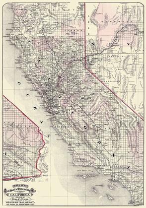 Picture of CALIFORNIA - CRAM 1875
