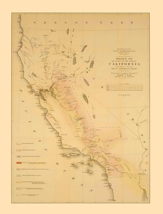 Picture of CALIFORNIA RAILROAD SURVEY - WAR DEPT 1855