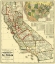 Picture of CALIFORNIA RAILROAD AND COUNTIES 1883