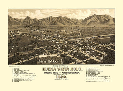 Picture of BUENA VISTA COLORADO - STONER 1882