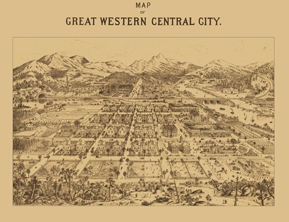 Picture of GREAT WESTERN CENTRAL CITY COLORADO - KOHFAHL 1887