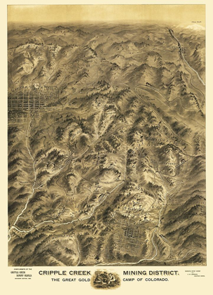 Picture of CRIPPLE CREEK COLORADO - AMERINE 1895