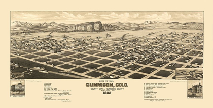 Picture of GUNNISON COLORADO - STONER 1882