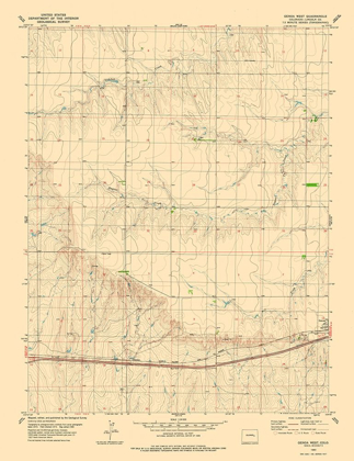 Picture of GENOA WEST COLORADO QUAD - USGS 1980