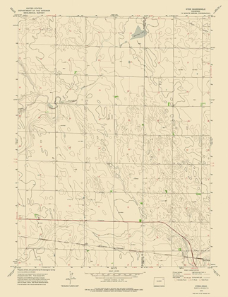 Picture of HYDE COLORADO QUAD - USGS 1972