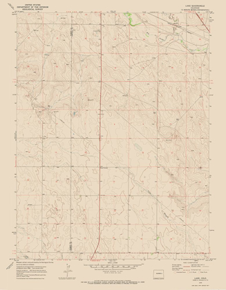 Picture of LAKE COLORADO QUAD - USGS 1970