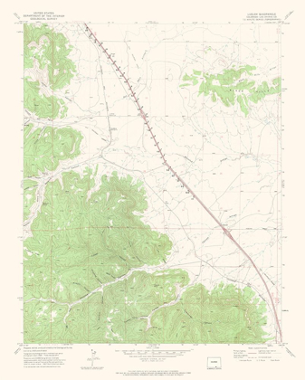 Picture of LUDLOW COLORADO QUAD - USGS 1971