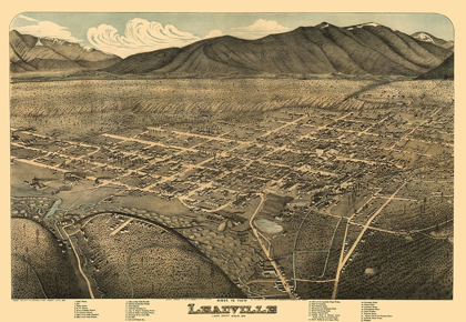 Picture of LEADVILLE COLORADO - KOCH 1879