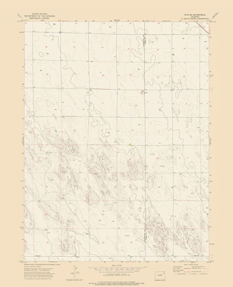 Picture of OTIS SE COLORADO QUAD - USGS 1972