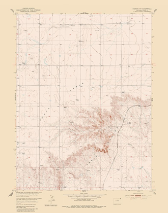 Picture of PADRON NW COLORADO QUAD - USGS 1951