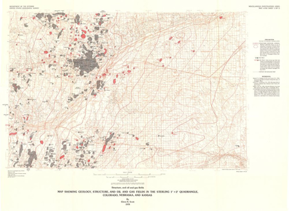 Picture of STERLING QUAD OF STRUCTURE OIL GAS FIELDS