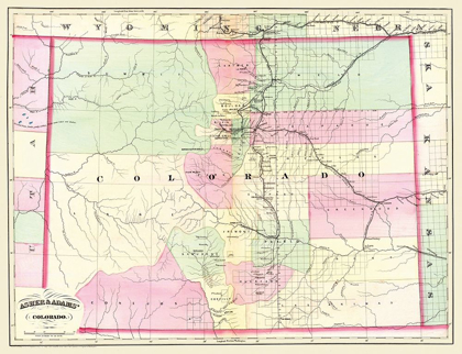 Picture of COLORADO - ASHER  1874