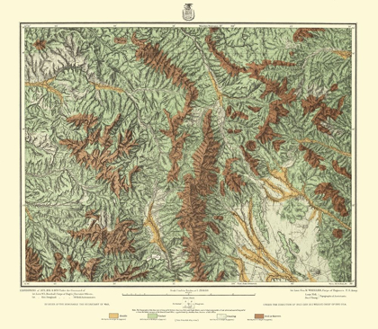 Picture of CENTRAL COLORADO LAND CLASSIFICATION SHEET