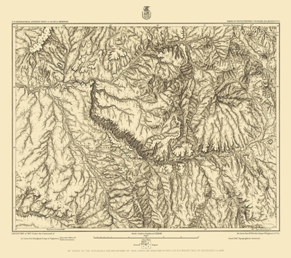 Picture of COLORADO SOUTHWEST COLORADO SHEET - US ARMY 1877