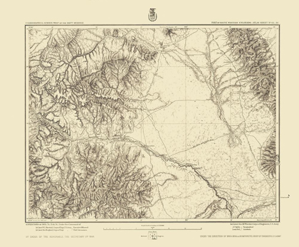 Picture of COLORADO SOUTHWEST COLORADO SHEET - US ARMY 1876