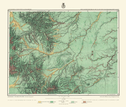 Picture of SOUTH COLORADO LAND CLASSIFICATION SHEET