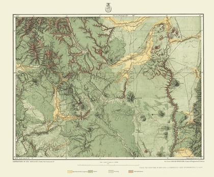 Picture of COLORADO NEW MEXICO LAND CLASSIFICATION SHEET