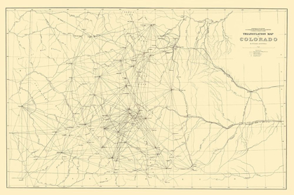 Picture of COLORADO TRIANGULATION - GARDNER 1881