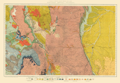 Picture of NORTH CENTRAL COLORADO ECONOMIC - USGS 1881
