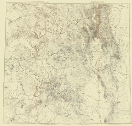 Picture of COLORADO UTAH NEW MEXICO - USGS 1881
